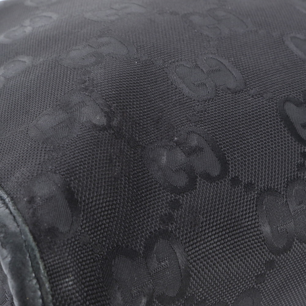 GUCCI Black Leather Tote Bag - Picture 12 of 12